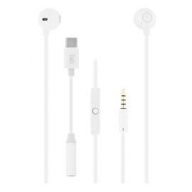 SWEET - Auriculares Semi-In-Ear EarphonesElegant design and Rubber -
