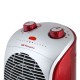 Orbegozo FH 5025 Interior Rojo, Plata 2200 W Ventilador eléctrico