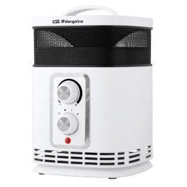 Orbegozo CR 6025 Calentador de ventilador Interior Negro, Blanco 750 W