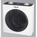 FM Calefacción T-20 Ventilador eléctrico Interior Negro, Blanco 2000 W