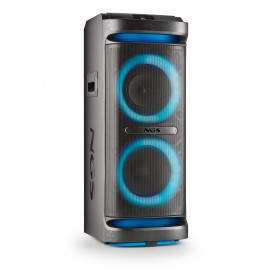 ALTAVOZ NGS DJ 2000W COMPATIBLE CON TECNOLOGIA BLUETOOTH USB AUX IN  LUCES LED