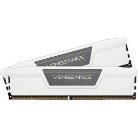 MEMORIA CORSAIR DDR5 32GB 2X16GB PC6000 VENGEANCE BLANCA CMK32GX5M2E6000Z36W