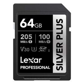 Lexar Professional SILVER PLUS 64 GB SDXC UHS-I Clase 3