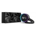 NZXT Kraken Elite 240 Sistema de refrigeración líquida todo en uno 12 cm Negro 1 pieza(s) - rl-kn24e-b2