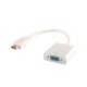 ADAPTADOR SAVIO CL-27/B HDMI (M) A VGA (H) BLANCO