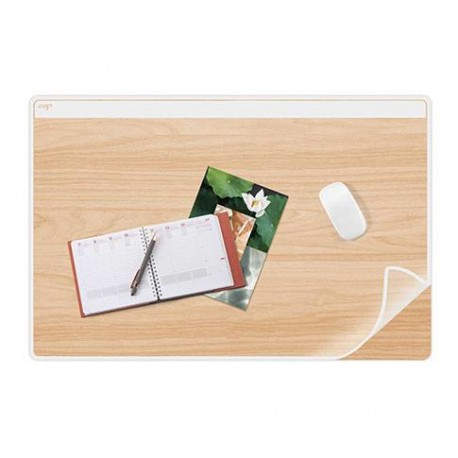 CEP 800 Silva protector de escritorio Cloruro de polivinilo (PVC) Blanco, Madera