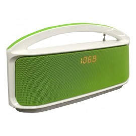 PD-40 BT altavoz portátil o de fiesta Altavoz portátil estéreo Verde, Blanco 10 W