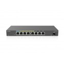 EXT1109P switch L2 Gigabit Ethernet (10/100/1000) Energía sobre Ethernet (PoE) Gris