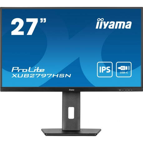 ProLite XUB2797HSN-B2 pantalla para PC 68,6 cm (27) 1920 x 1080 Pixeles Full HD LED Negro