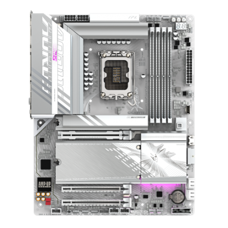 PLACA GIGABYTE Z890M A ELITE WF7 ICE,INTEL,1851,Z890,4DDR5,WIFI