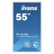 iiyama ProLite TF5539UHSC-W1AG monitor pantalla táctil 139,7 cm (55'') 3840 x 2160 Pixeles Multi-touch Multi-usuario Blanco