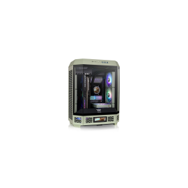 CAJA THERMALTAKE THE TOWER T600 ATX 2XUSB 3.0 SIN FUENTE VERDE MATCHA