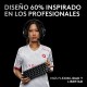 Logitech G PRO X 60 LIGHTSPEED, teclado inalámbrico para gaming, 60% mecánico ultra
