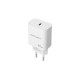CARGADOR PARED 1XUSB-C PD 20W BLANCO NANOCABLE