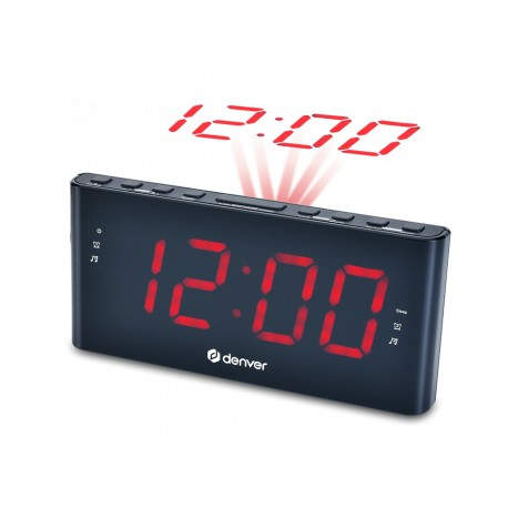 CPR-710 despertador Reloj despertador digital Negro
