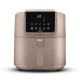 Freidora de aire bourgini airfryer slim ceramica 8l 1700w color beige