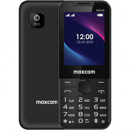 MAXCOM - MAXCOM MM248 2,4 0,08MPX (4G) BLACK                                                                 - null