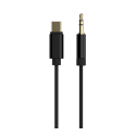 CABLE USB GEMBIRD TIPO C A AUX ESTEREO DE 3,5 MM, 1,5 M, NEGRO
