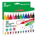 Duo rotulador Fuerte Colores surtidos 12 pieza(s)