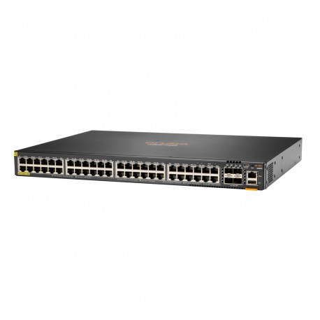 Aruba 6200F 48G Class4 PoE 4SFP+ 370W Gestionado L3 Gigabit Ethernet (10/100/1000) Energía sobre Ethernet (PoE) 1U