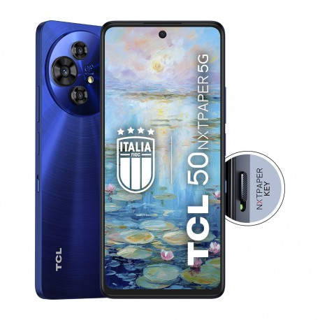 TCL 50 NXTPAPER 5G 17,2 cm (6.78'') SIM doble Android 14 USB Tipo C 8 GB 256 GB 5010 mAh Azul