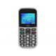 TELEFONO TREVI MAX 20 SENIOR PHONE BIG BUTTON FUNCION S.O.S. SILVER