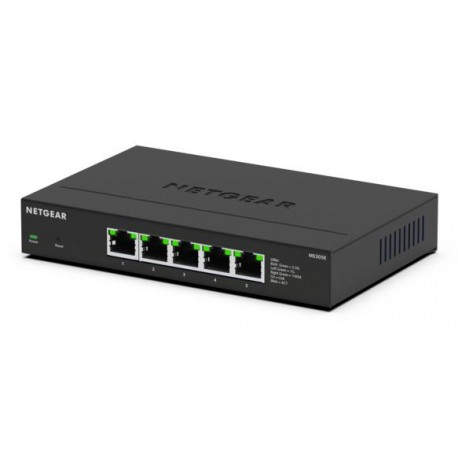 NETGEAR - MS305E No administrado 2.5G Ethernet (100/1000/2500) Negro - MS305E-100EUS