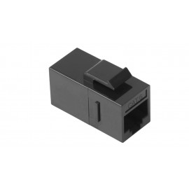 Phasak Conector Keystone H/H RJ45 UTP Cat.6 Negro - PHK 2200