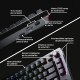 HP Teclado gaming HyperX Alloy Rise 75 inalámbrico