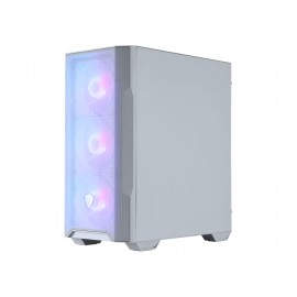 MSI MAG FORGE M100R Midi Tower Transparente, Blanco