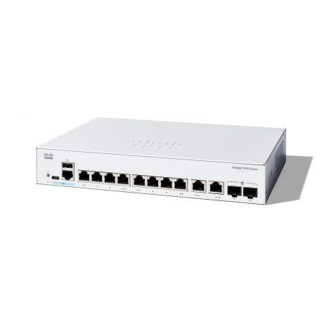 Cisco Catalyst 1200 Gestionado L2 Gigabit Ethernet (10/100/1000) 1U Blanco