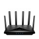 Cudy LT12 router inalámbrico Gigabit Ethernet Doble banda (2,4 GHz / 5 GHz) 4G Negro