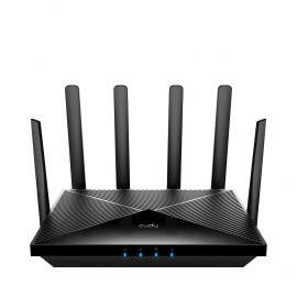Cudy LT12 router inalámbrico Gigabit Ethernet Doble banda (2,4 GHz / 5 GHz) 4G Negro