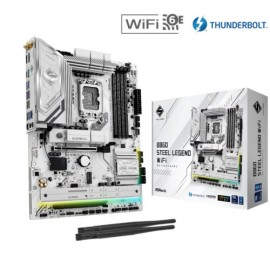 PLACA ASROCK B860 STEEL LEGEND WIFI,INTEL,1851,B860,4DDR5,USB 10GBPS,WIFI,ATX