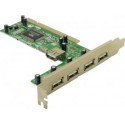 DeLOCK USB2.0 PCI card, 4+1 Port