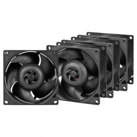 ARCTIC S8038-10K Procesador Ventilador 8 cm Negro 4 pieza(s)