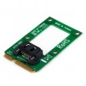 StarTech.com Adaptador mSATA a SATA para Disco Duro o SSD - Tarjeta Conversora Mini SATA a SATA MSAT2SAT3