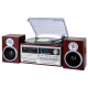 TOCADISCOS TREVI TT 1072 DAB TURNTABLE +DAB+AW+ENCODING DARK WOOD