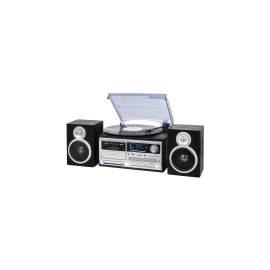 TOCADISCOS TREVI TT 1072 DAB TURNTABLE+DAB+AW+ENCODING BLACK