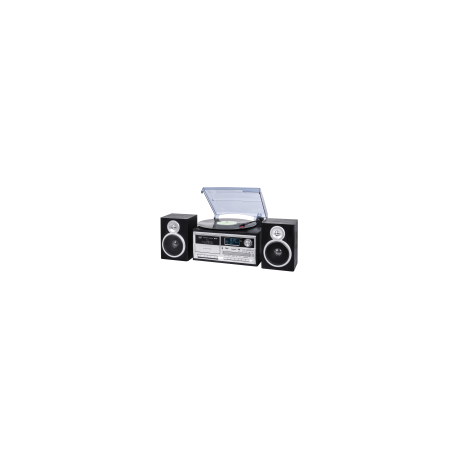 TOCADISCOS TREVI TT 1072 DAB TURNTABLE+DAB+AW+ENCODING BLACK