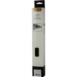 FELLOWES - Fellowes Espirales metálicas negras 12 mm Pack 25 Uds - 6001102