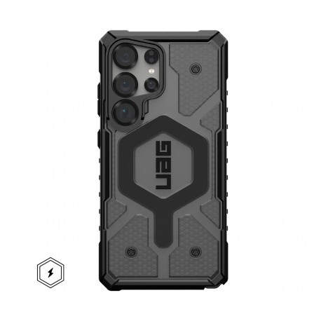 UAG FUNDA TRANSPARENTE PATHFINDER EN COLOR GRIS CENIZA / SAMSUNG GALAXY S25