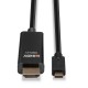 Lindy 43315 adaptador de cable de vídeo 5 m USB Tipo C HDMI tipo A (Estándar) Negro