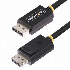 StarTech.com DP21-1M-DP80-CABLE cable DisplayPort Negro
