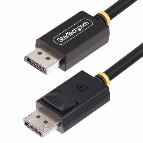 StarTech.com DP21-1M-DP80-CABLE cable DisplayPort Negro