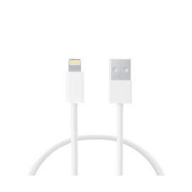 KSIX LCL2001ALB WHITE / CABLE USB-A (M) A LIGHTNING (M) 1M