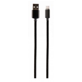 Muvit MUUSC0222 cable USB USB 2.0 1,2 m USB A USB C Negro