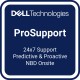 DELL Actualización de 1 año Basic Onsite a 3 años ProSupport