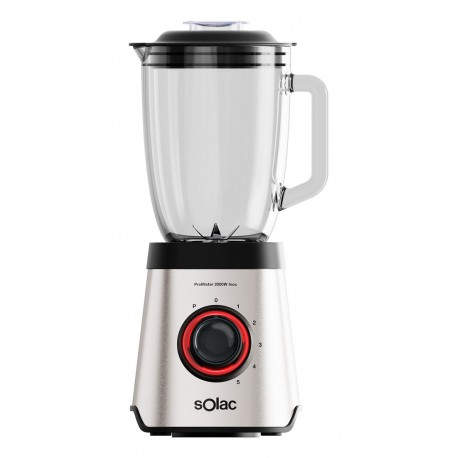 Solac S91204000 licuadora Batidora de vaso 200 W Acero inoxidable