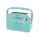 TREVI - RADIO TREVI RA 7F50 BT PORTABLE RADIO CARGA SOLAR+AW+SD TIF. GREEN - 0RA7F5003